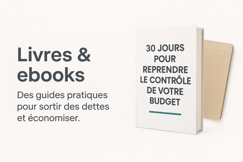 Des guides pratiques, Livres & ebooks pour sortir des dettes et économiser