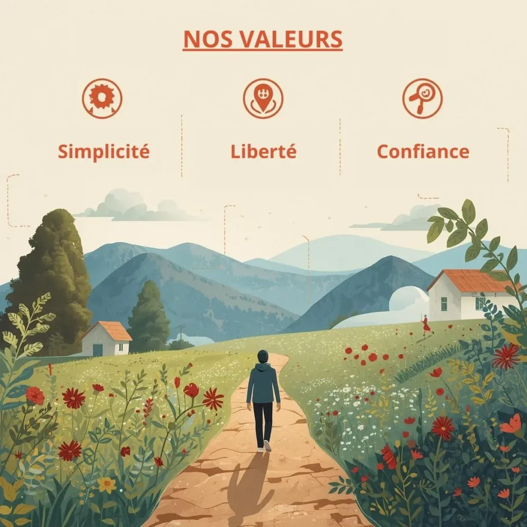 Nos valeurs vivre sans dettes