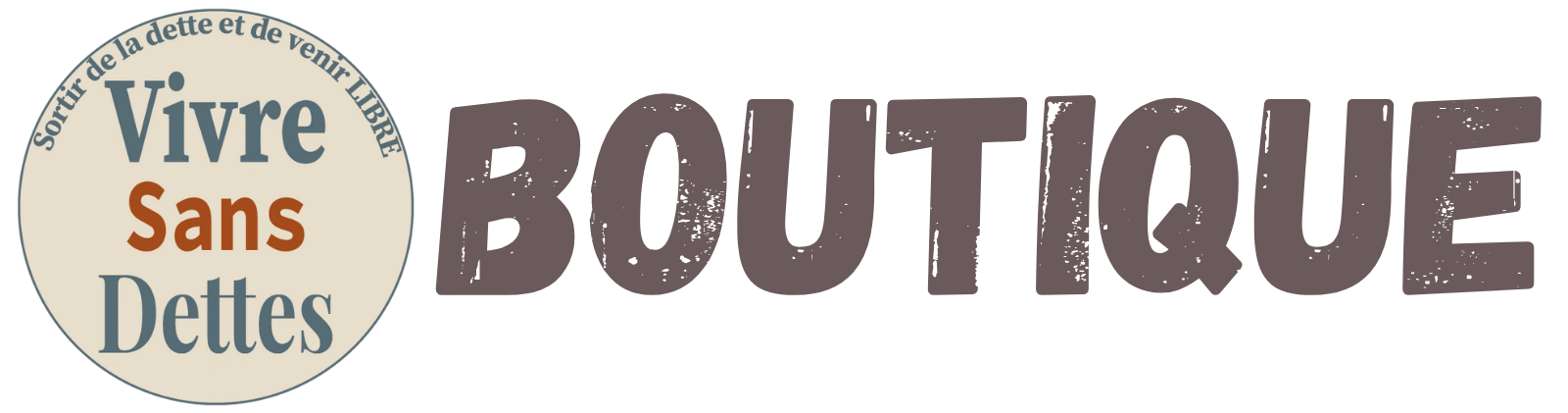 Vivre Sans dettes – Boutique